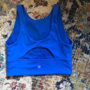 Lululemon Stronger As One Long Line Bra Sz 6